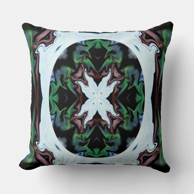 Coussin Bienvenue dans le monde des mah.... (Recto)
