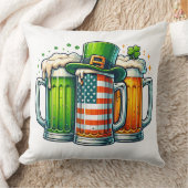 Coussin Bière Irlandaise Irlande Fête de la Saint-Patrick (Couverture)