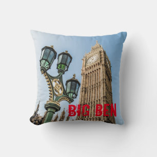 Coussin Big Ben à Westminster Londres cadeau