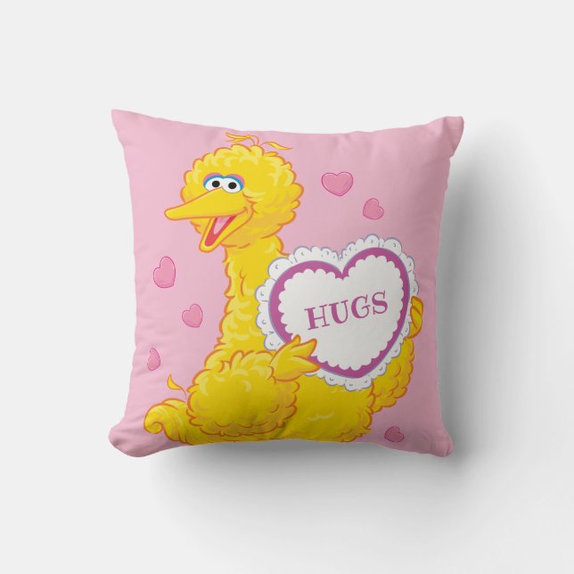 Coussin Big Bird Valentine (Recto)
