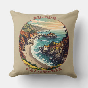 Coussin Big Sur Californie USA