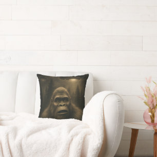 Coussin Bigfoot Sasquatch Alien UFO Funny