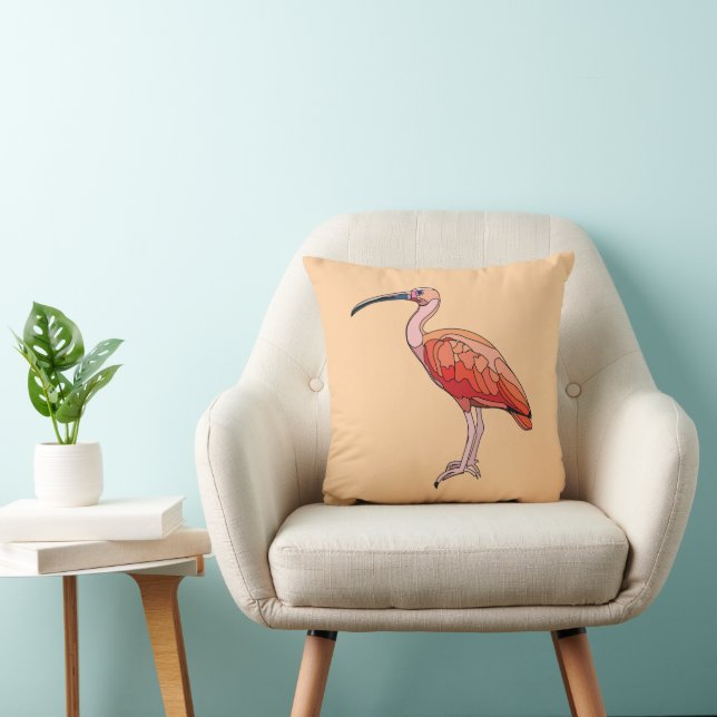 Coussin Bihoreau rougegorge (Chaise)