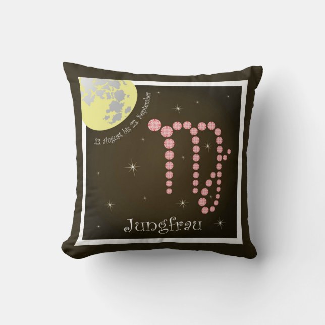 Coussin Bijoux du 23 août au 23 septembre (Recto)