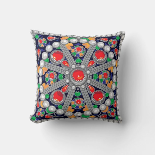 Coussin Bijoux kabyle (Recto)