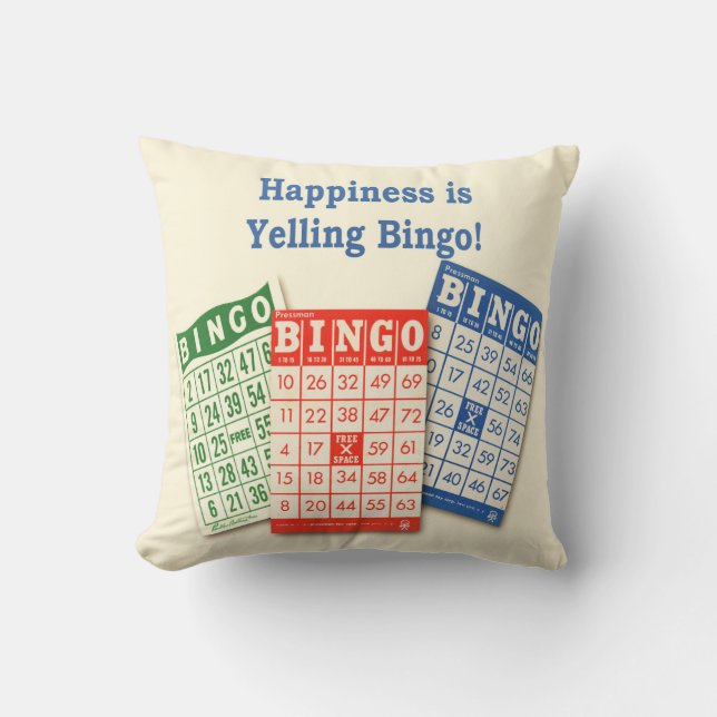 Coussin Bingo-test - carreau (Recto)