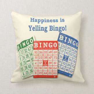 Coussin Bingo-test - carreau