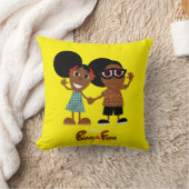 Coussin Bino and Fino Yellow Cushion (Couverture)
