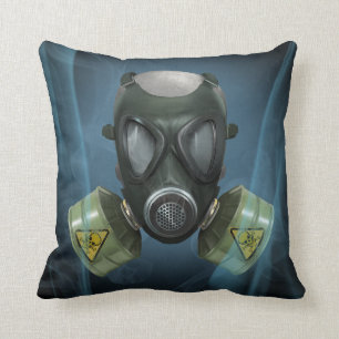 Coussin Bio Hazard Gasmask Cushion