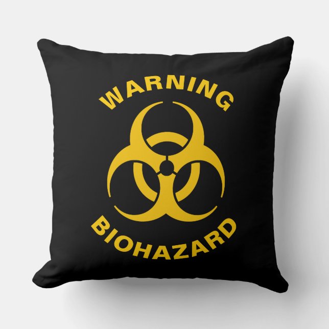 Coussin Biohazard icon (Recto)