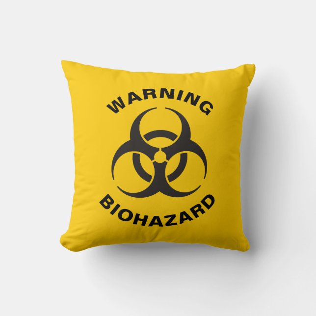 Coussin Biohazard icon (Recto)