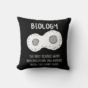 Coussin Biologie - Biologie Le seul cadeau scientifique