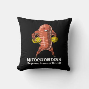 Coussin Biologie Science Mitochondria Drôle plaisanterie