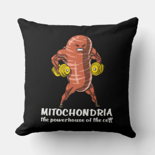 Coussin Biologie Science Mitochondria Drôle plaisanterie