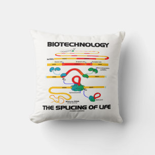 Coussin Biotechnologie L'Épissage De La Vie (ARN Mature)