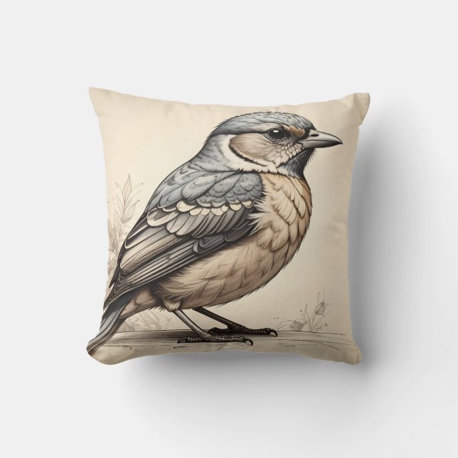 Coussin Bird Pillow (Recto)