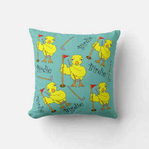 Coussin Birdie Golfer Chick