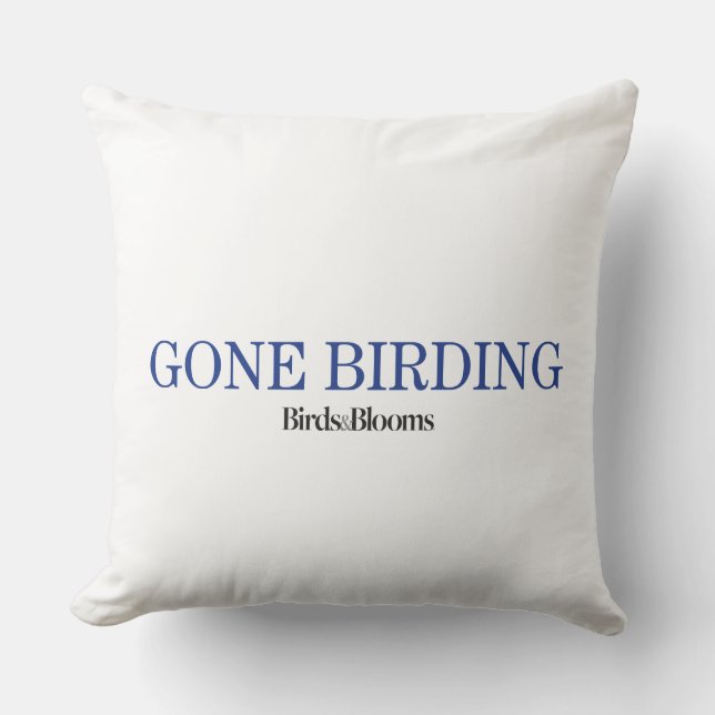 Coussin Birding allé (Recto)