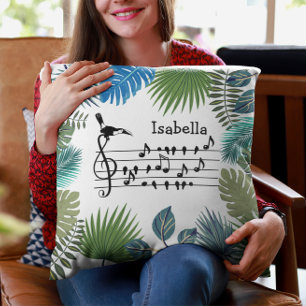 Coussin Birdsong toucan personnalisable