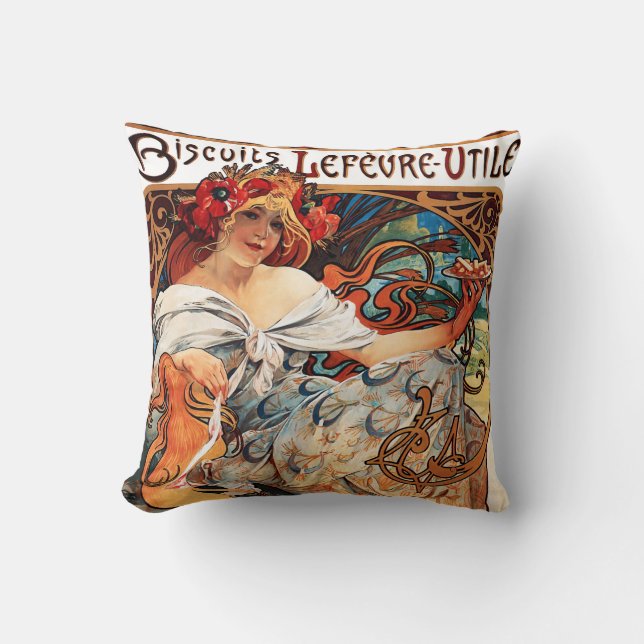 Coussin Biscuit, Mucha (Recto)