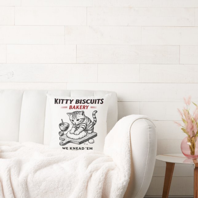 Coussin Biscuits Kitty Boulangerie (Canapé)