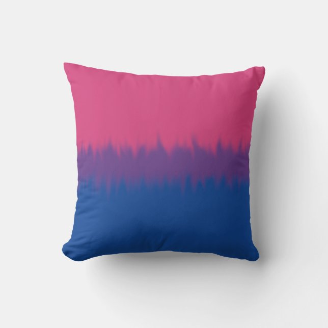 Coussin Bisexuel Drapeau (Recto)