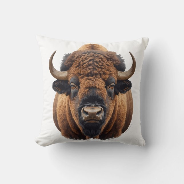 Coussin Bison / Buffle (Recto)