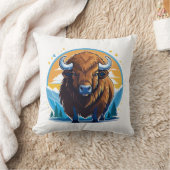 Coussin bison d'Amérique (Couverture)