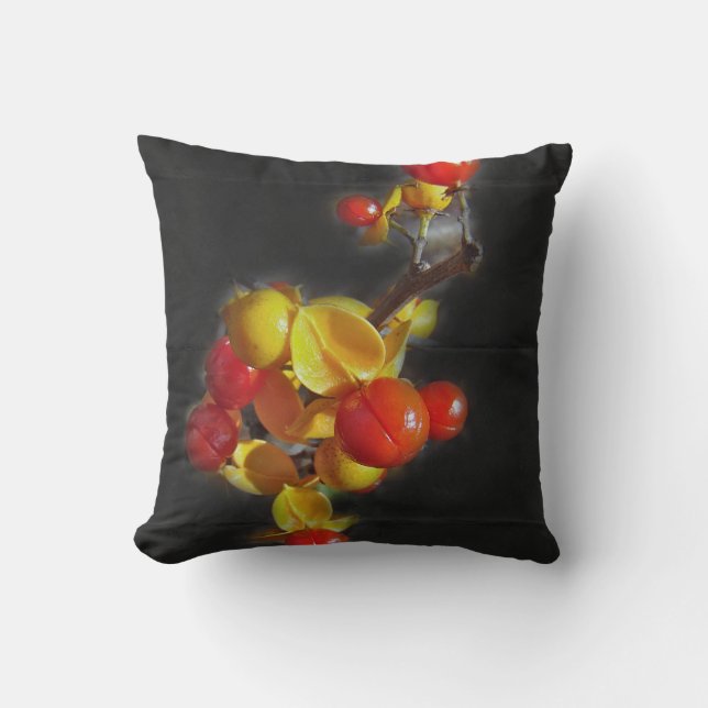 Coussin Bittersweet Berries - Beauté d'automne (Recto)