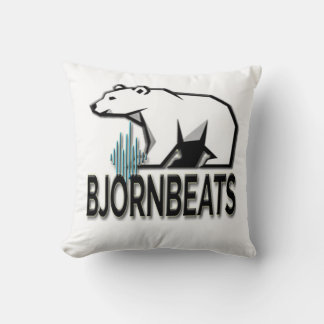 Coussin BjornBeats Throw Pillow