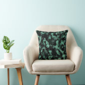 Coussin Black and teal (Chaise)