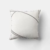 Coussin Black And White Pillow (Verso)