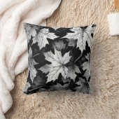 Coussin Black and White Throw Pillow (Couverture)