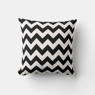 Coussin Black Bold Chevron