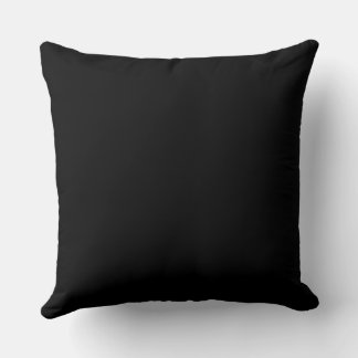 Coussin BLACK - Cojín con Flor del paraíso en negro