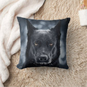 Coussin Black German Shepherd (Couverture)