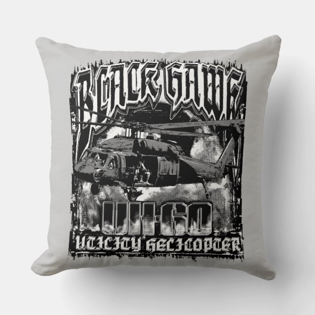 Coussin Black Hawk (Recto)