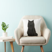Coussin Black Maine Coon Pillow (Chaise)