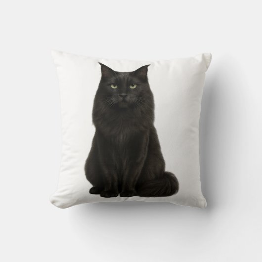 Coussin Black Maine Coon Pillow (Recto)