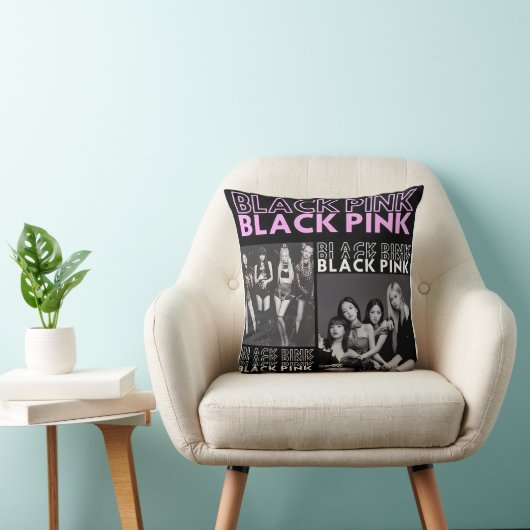 Coussin Black Pink - BP (Chaise)