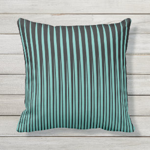 Coussin Black Turquoise Bleu Bleu Motifs Couleurs Ombre