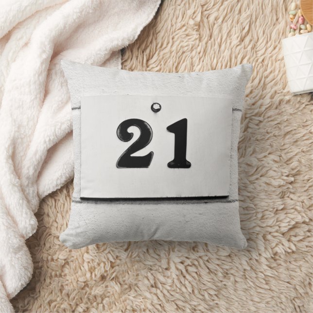 Coussin Blackjack 21 (Couverture)