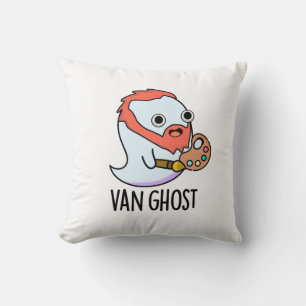 Coussin Blague de fantôme de fourgonnette Artiste drôle Fa