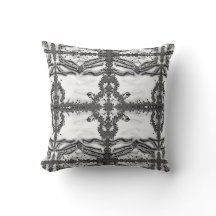 Coussin blanc d'art de Bouddha par Deprise