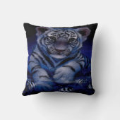 Coussin blanc de tigre (Verso)