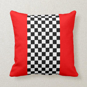 Coussin blanc noir rouge de contrôleurs