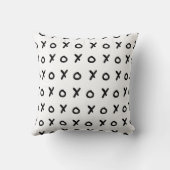 Coussin Blanc & Noir X O XO X&O's Tendance Mignon (Verso)