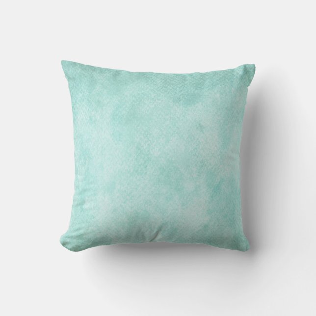 Coussin Blanc vert bleu-clair d'arrière - plan de papier (Recto)