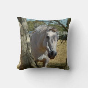 Coussin Blanche Neige Le Cheval,