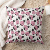 COUSSIN BLANCHIMES D'ÉCHELLE ROSE NOIR (Couverture)